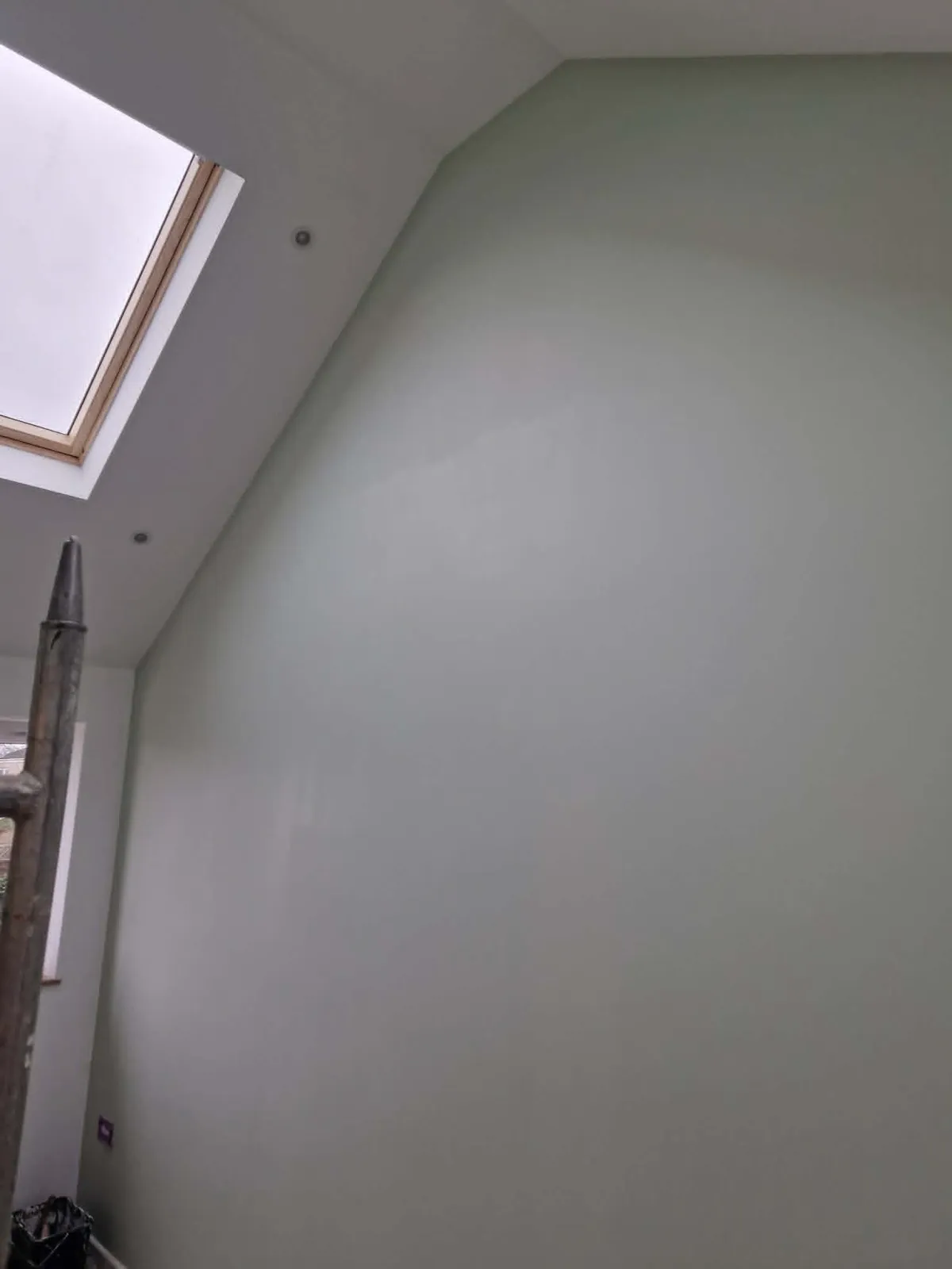 Painted staircase in Bath property
