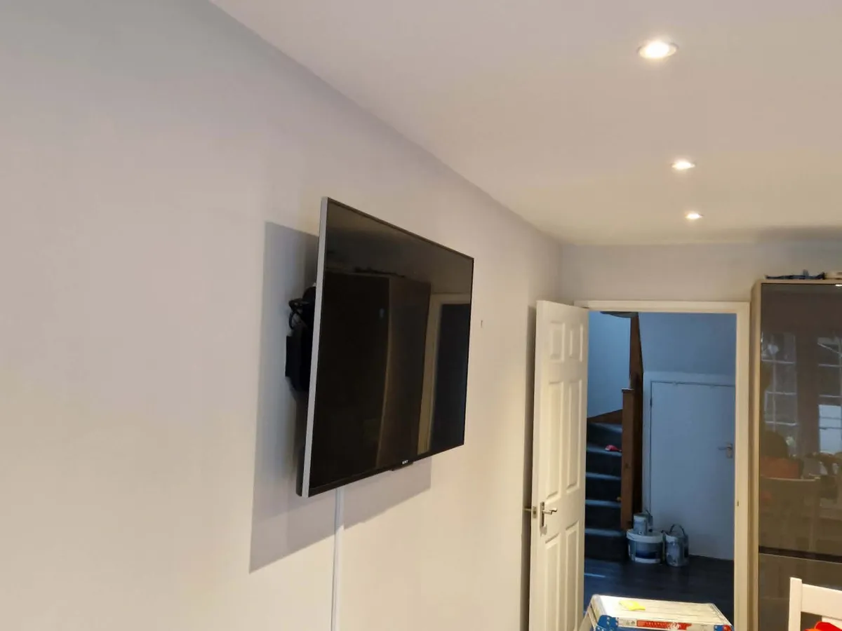 Completed decorating work