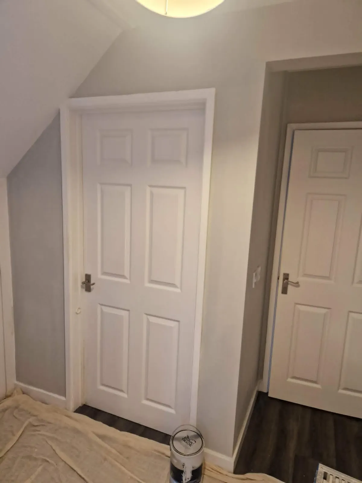 Bathroom painting project